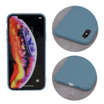 Matt TPU case for Samsung Galaxy A51 gray blue