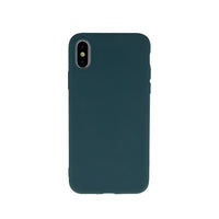 Matt TPU case for Realme C30 forest green