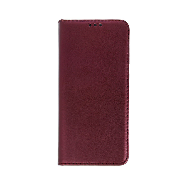 Smart Magnetic case for Xiaomi Poco X3 / X3 NFC / X3 Pro burgundy