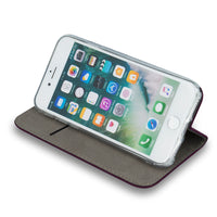 Smart Magnetic case for Samsung Galaxy S22 Ultra burgundy