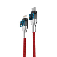 Forever Core Utra Fast MFI PD cable USB-C - Lightning 1,5 m 2,4A red