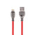 Forever Tornado cable USB - Lightning 1,0 m 3A red