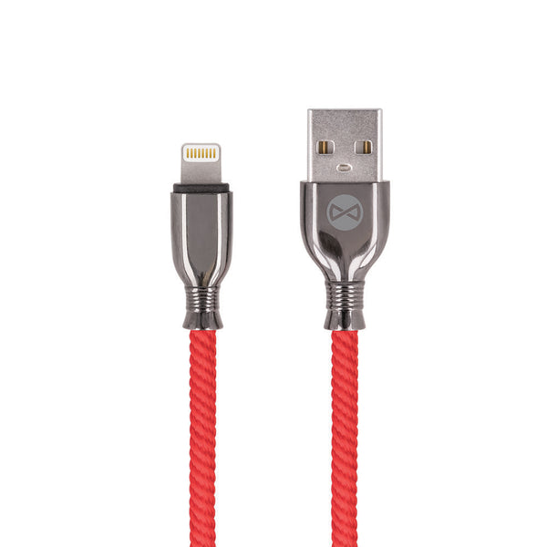 Forever Tornado cable USB - Lightning 1,0 m 3A red