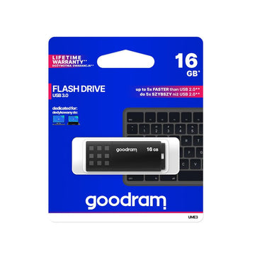 Goodram pendrive 16GB USB 3.0 UME3 black