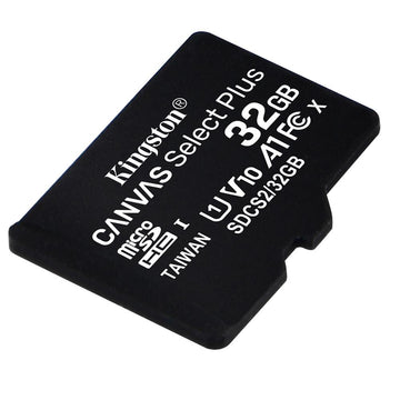 Kingston memory card 32GB microSDXC Canvas Select Plus cl. 10 UHS-I 100 MB/s