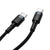 Baseus cable Cafule PD USB-C - Lightning 1,0 m gray-black 18W