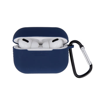 Case for Airpods Pro dark blue with hook