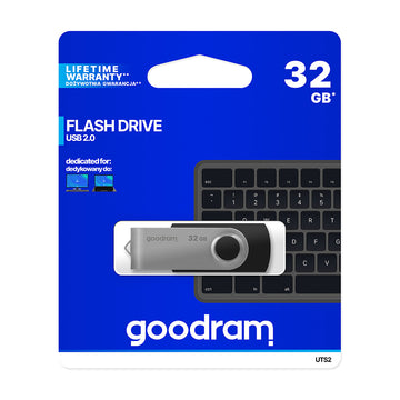 Goodram pendrive 32GB USB 2.0 Twister black