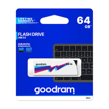 Goodram pendrive 64GB USB 2.0 UCL2 white