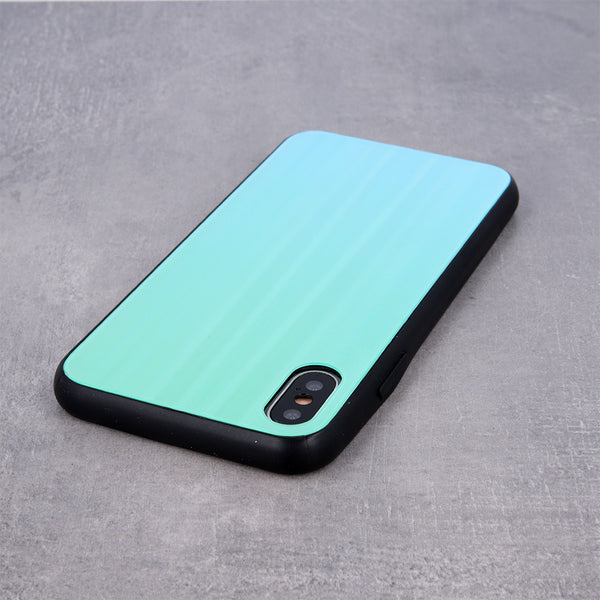 Aurora Glass case for iPhone 12 Mini 5.4 neo mint
