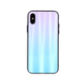 Aurora Glass case for Samsung Galaxy S21 Plus blue-pink