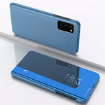 Smart Clear View Case for Xiaomi Redmi Note 7 blue