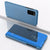 Smart Clear View Case for Xiaomi Redmi Note 7 blue