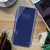 Smart Clear View Case for Xiaomi Redmi Note 7 blue