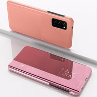 Smart Clear View case for Samsung Galaxy A13 5G pink