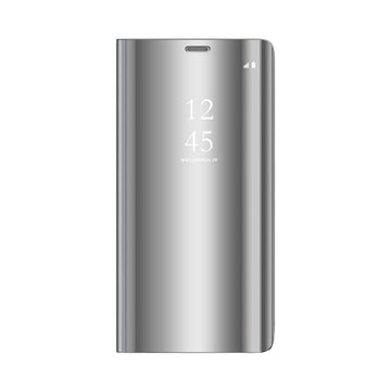 Smart Clear View Case for Xiaomi Redmi Note 10 Pro / 10 Pro Max silver