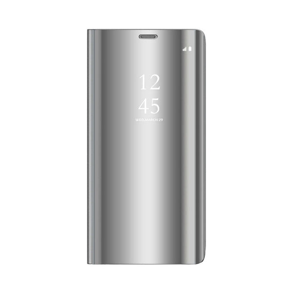 Smart Clear View Case for Xiaomi Redmi Note 10 Pro / 10 Pro Max silver