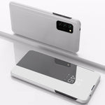 Smart Clear View Case for Xiaomi Redmi Note 10 5G / Poco M3 Pro / M3 Pro 5G silver