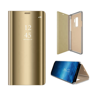 Smart Clear View Case for Xiaomi Redmi Note 10 5G / Poco M3 Pro / M3 Pro 5G gold