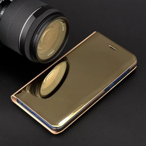 Smart Clear View Case for Xiaomi Redmi Note 10 5G / Poco M3 Pro / M3 Pro 5G gold