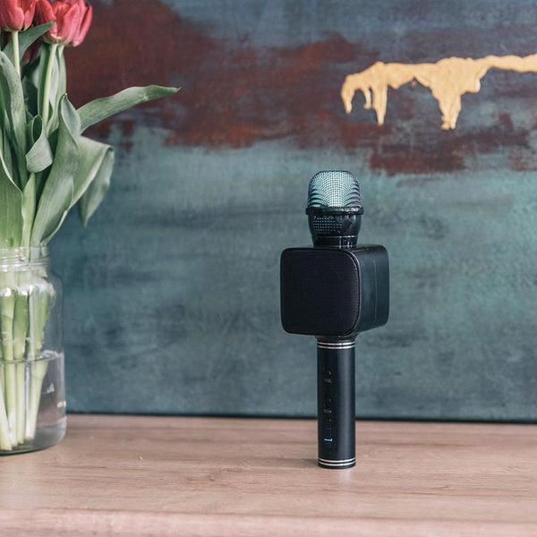 Forever Bluetooth microphone with speaker BMS-400 black