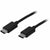 Cable USB C Startech USB2CC2M             USB C Black