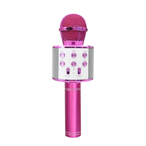 Forever Bluetooth microphone with speaker BMS-300 pink