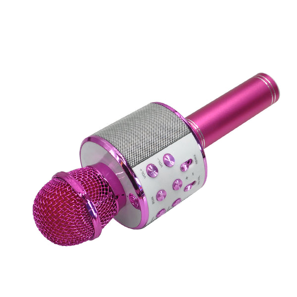 Forever Bluetooth microphone with speaker BMS-300 pink