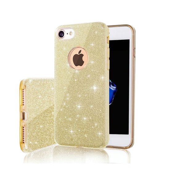 Glitter 3in1 case for Samsung Galaxy A51 gold