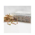 200 Pcs Bugle Head Needle Point Screws 8G