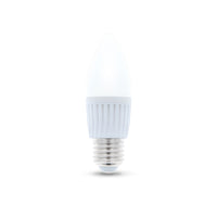 LED bulb E27 C37 10W 230V 6000K 900lm ceramic Forever Light
