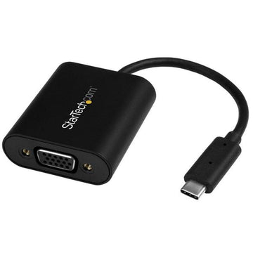 USB C to VGA Adapter Startech CDP2VGASA            Black