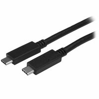 Kabel USB C Startech USB315CC2M           (2 m) Črna