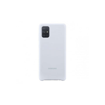 Samsung Silicone Cover Case for Galaxy A41 white