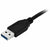 USB A to USB C Cable Startech USB315AC1M           Black