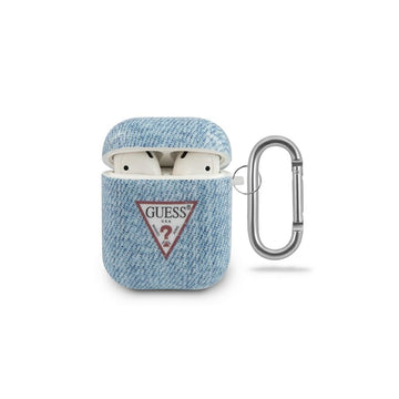 Guess case for AirPods GUACA2TPUJULLB blue Jeans Collection
