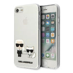 Karl Lagerfeld case for iPhone 13 Mini 5,4&quot; KLHCP13SCKTR hard case Transparent Karl & Choupette