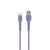 Maxlife MXUC-04 cable USB - microUSB 1,0 m 3A purple