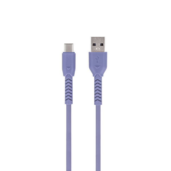 Maxlife MXUC-04 cable USB - USB-C 1,0 m 3A purple