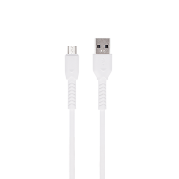 Maxlife MXUC-04 cable USB - microUSB 1,0 m 3A white