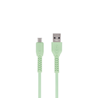 Maxlife MXUC-04 cable USB - USB-C 1,0 m 3A green