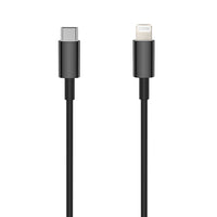 Setty cable USB-C - Lightning 1,0 m 3A black