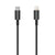 Setty cable USB-C - Lightning 1,0 m 3A black