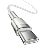 Baseus cable Cafule Metal PD USB-C - USB-C 2,0 m white 100W