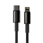 Baseus cable Tungsten PD USB-C - Lightning 1,0 m black 20W