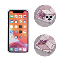 Geometric Marmur Case for Motorola Moto G9 Play / G9 / E7 Plus heather