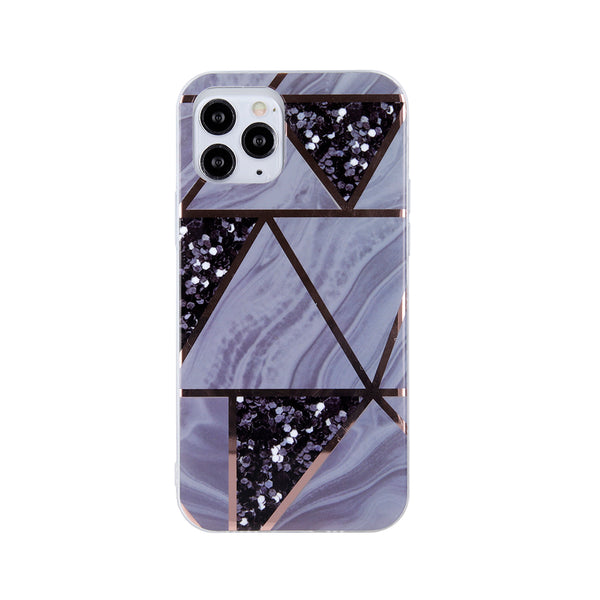 Geometric Marmur Case for Xiaomi Mi 11i / Redmi K40 / K40 Pro / Poco F3 / F3 Pro graphite