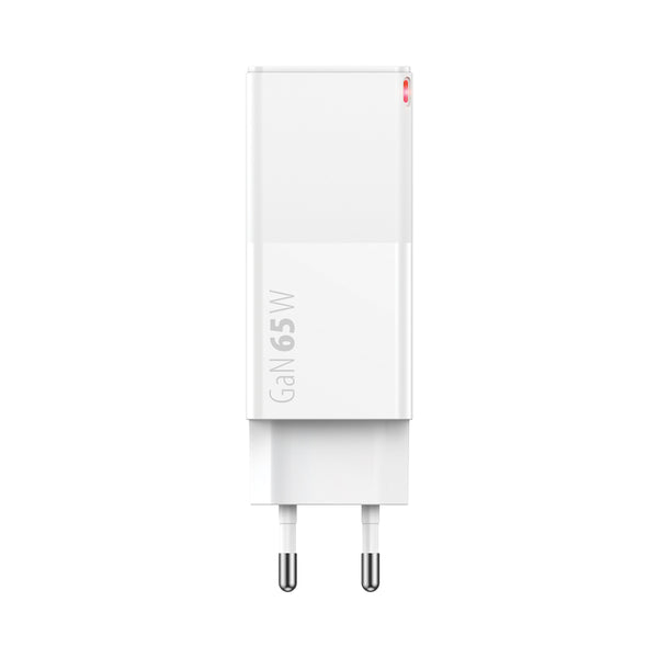 Forever Core PD+ QC 3.0 GaN charger 1x USB 1x USB-C 65W white