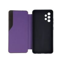 Smart View TPU case for Samsung Galaxy A22 4G violet