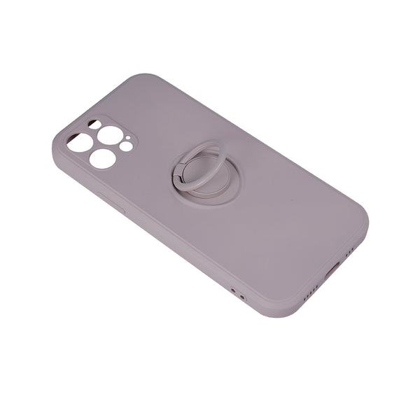 Finger Grip Case for iPhone X / XS light gray